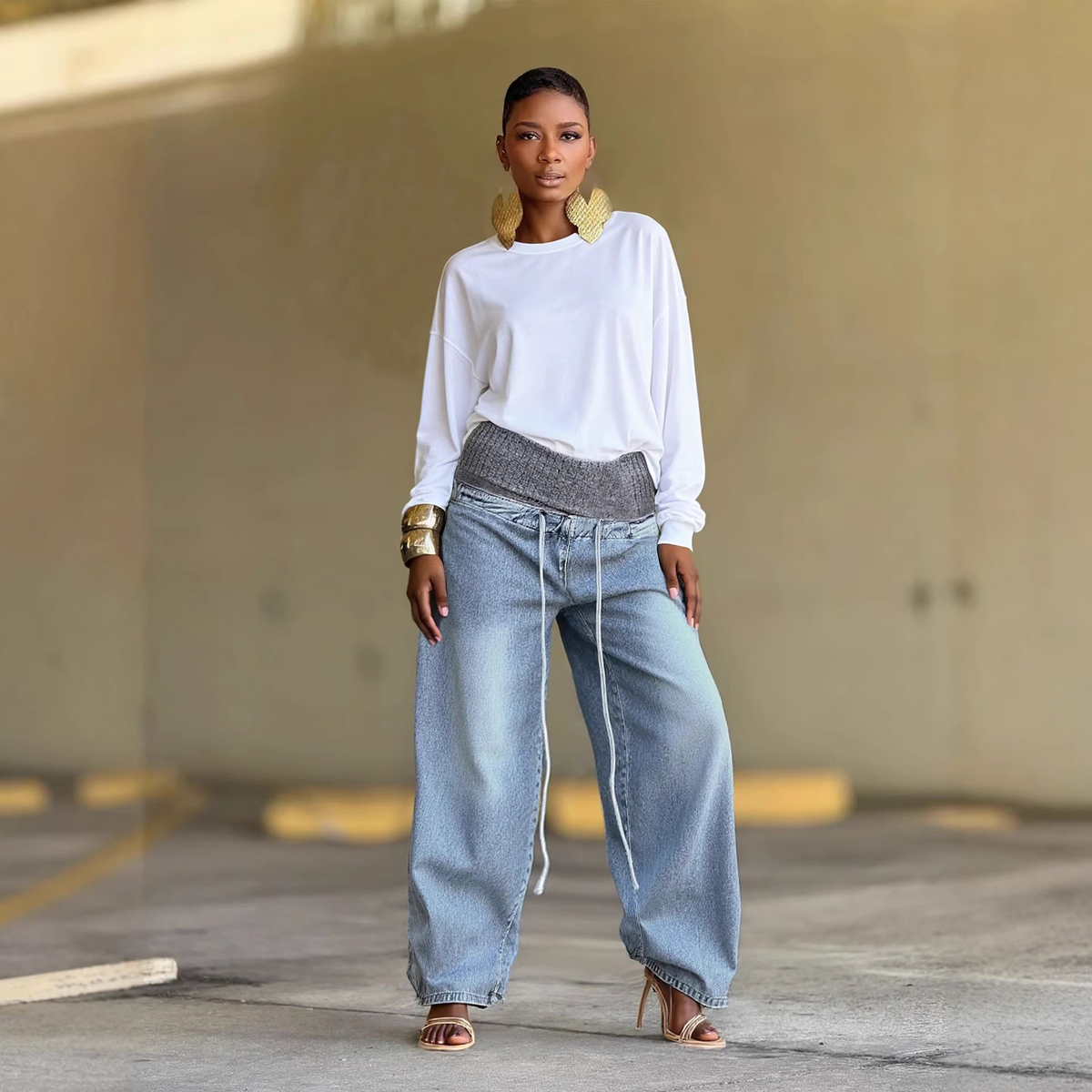 Wide Leg Jeans