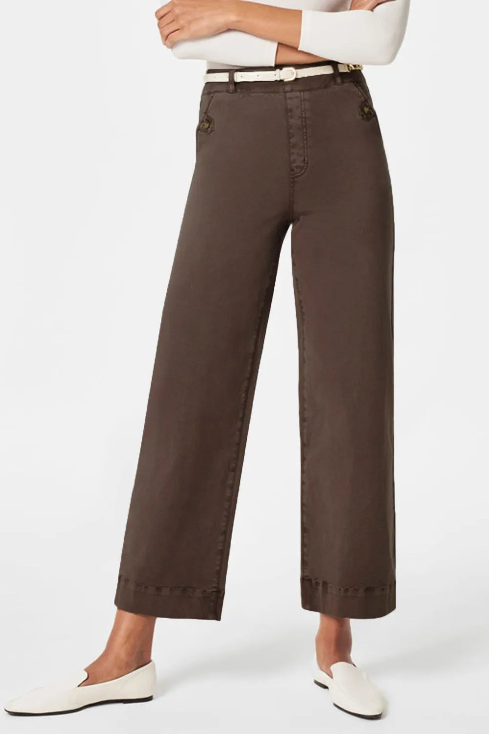 High Waist Jeans with Pockets