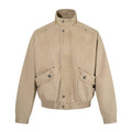 Washed denim workwear jacket