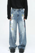 Painting Jeans with Pockets