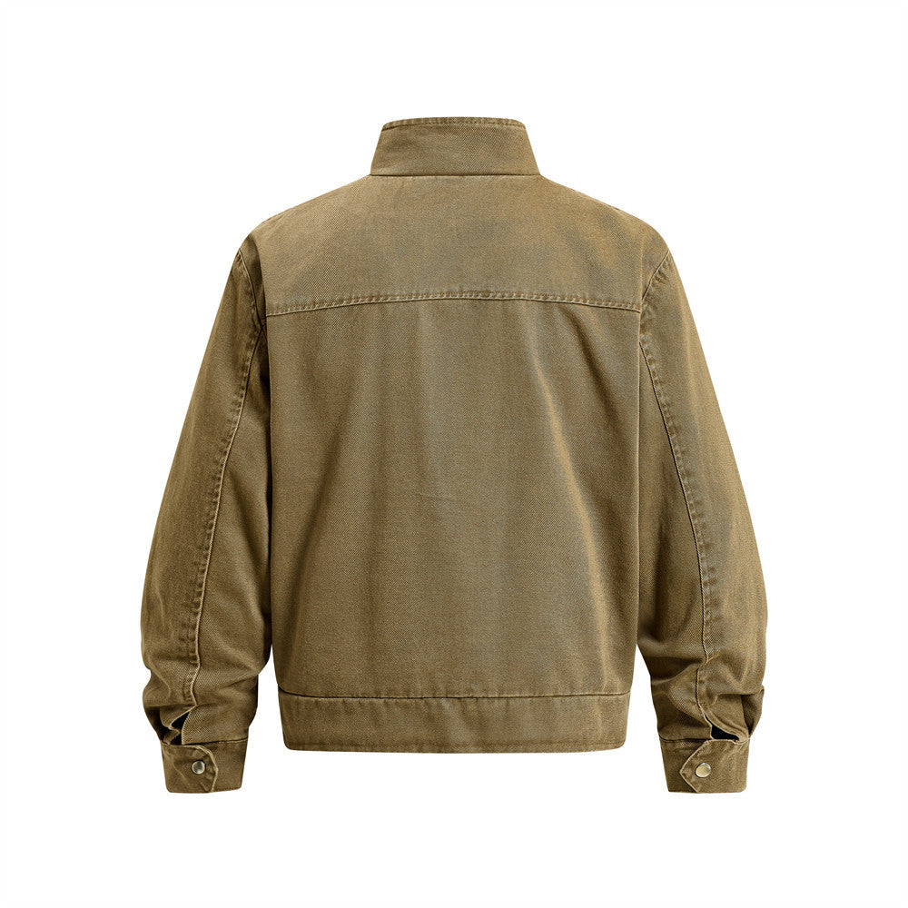 Old workwear denim jacket