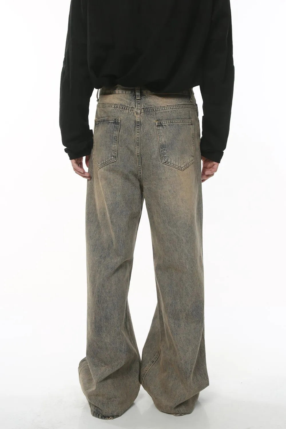 Wide Leg Jeans with Pockets