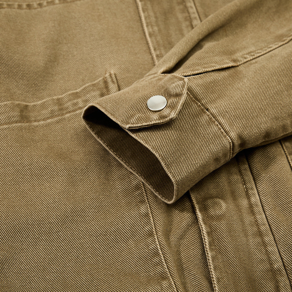 Old workwear denim jacket