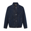Loose denim jacket for men