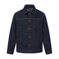 Wrinkled denim jacket